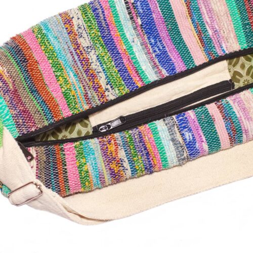 Wholesale Upcycled Sari Yoga Mat Bag - Image 5