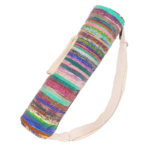 Wholesale Upcycled Sari Yoga Mat Bag