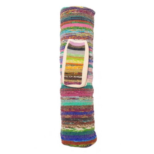 Wholesale Upcycled Sari Yoga Mat Bag - Image 4