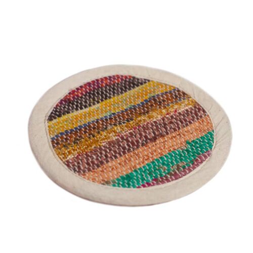 Wholesale Upcycled Sari Coasters - Image 5