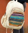 Handwoven Hemp Backpack - Image 4