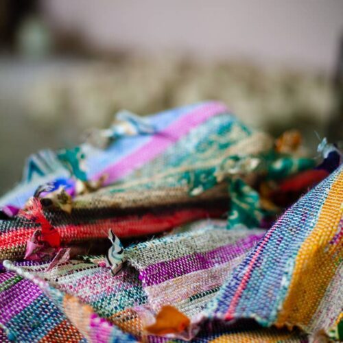 Wholesale Upcycled Sari Coasters - Image 4