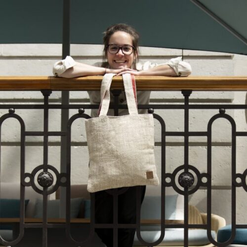 Reversible tote bag